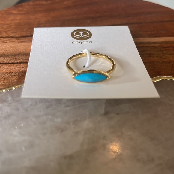 Gorjana ✨NWT Palisades Turquoise Ring | Size 7 - Picture 8 of 8